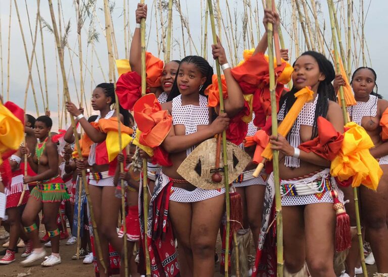 Mini Reed Dance Zulu Reed Dance - A Celebration of Womanhood in South Africa - KenteTV