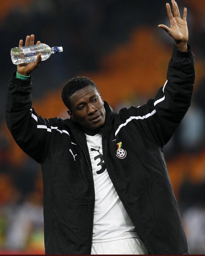 Saluting a true legend, Asamoah Gyan