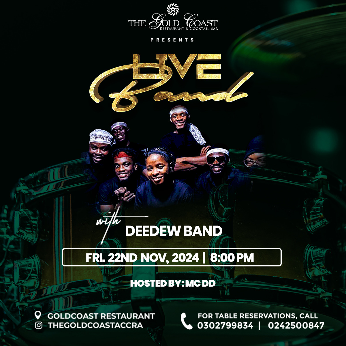 LIVE BAND WITH DEEDEW BAND