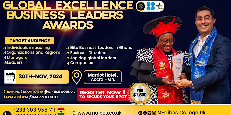 Global Excellence Business Leaders Awards 2024