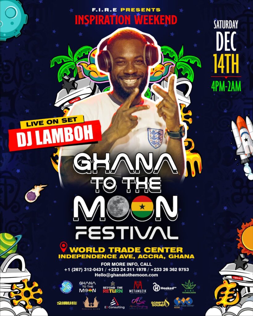 Ghana to the moon