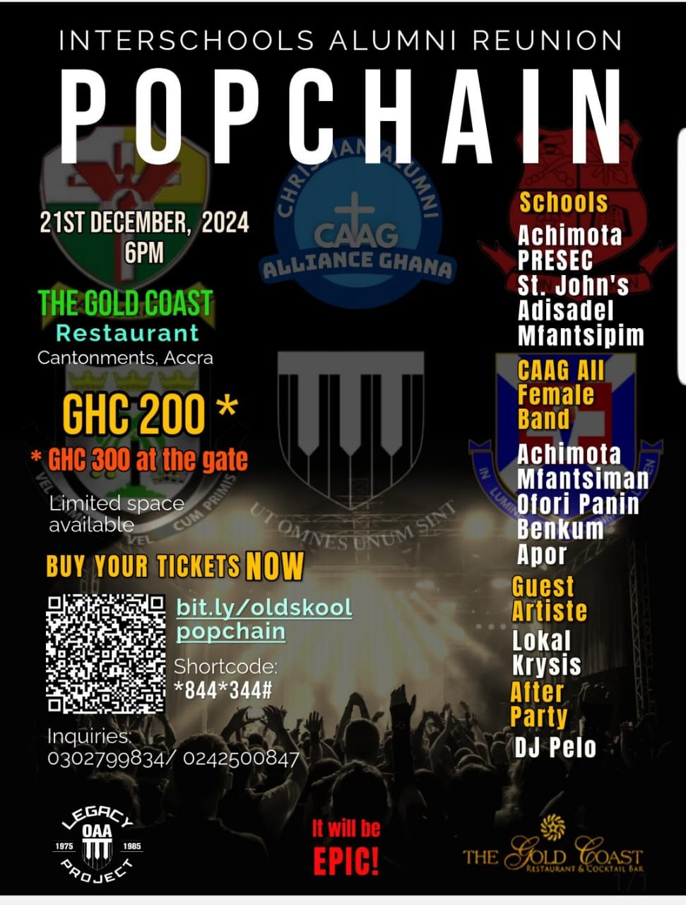 Interschool Alumni Reunion Popchain