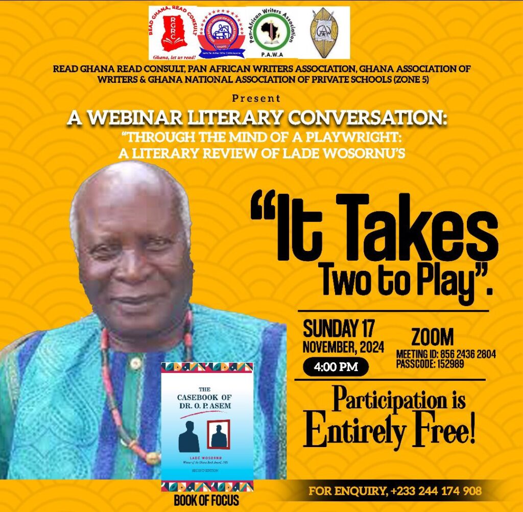 A LITERARY REVIEW OF LADE WOSORNU'S "IT TAKES TWO TO PLAY"
