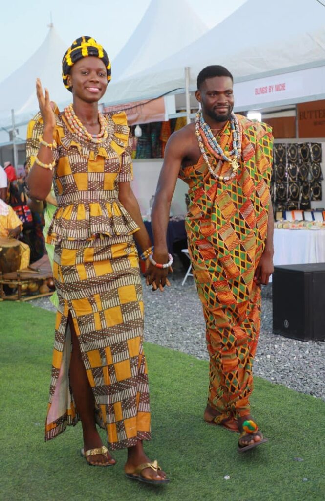 Couples showcase Ghanaian culture at the 2024 Joy Prime Made in Ghana Fair