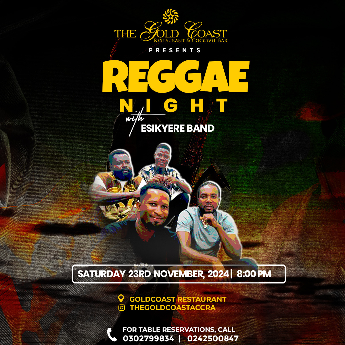 Reggae Night With Esikyere Band