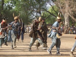 Builsa warriors captivate NAFAC 2024 with the traditional ‘Lealik’ war dance