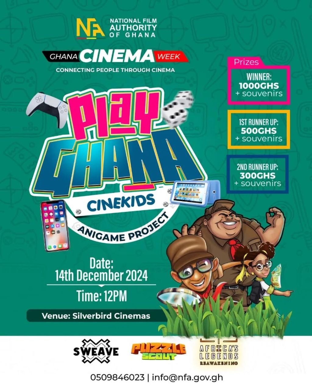 Play Ghana CineKids - AniGame Project!