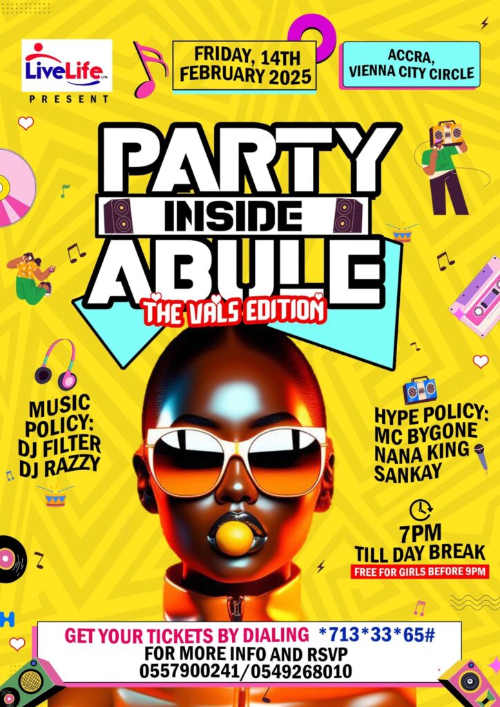 Party inside Abule