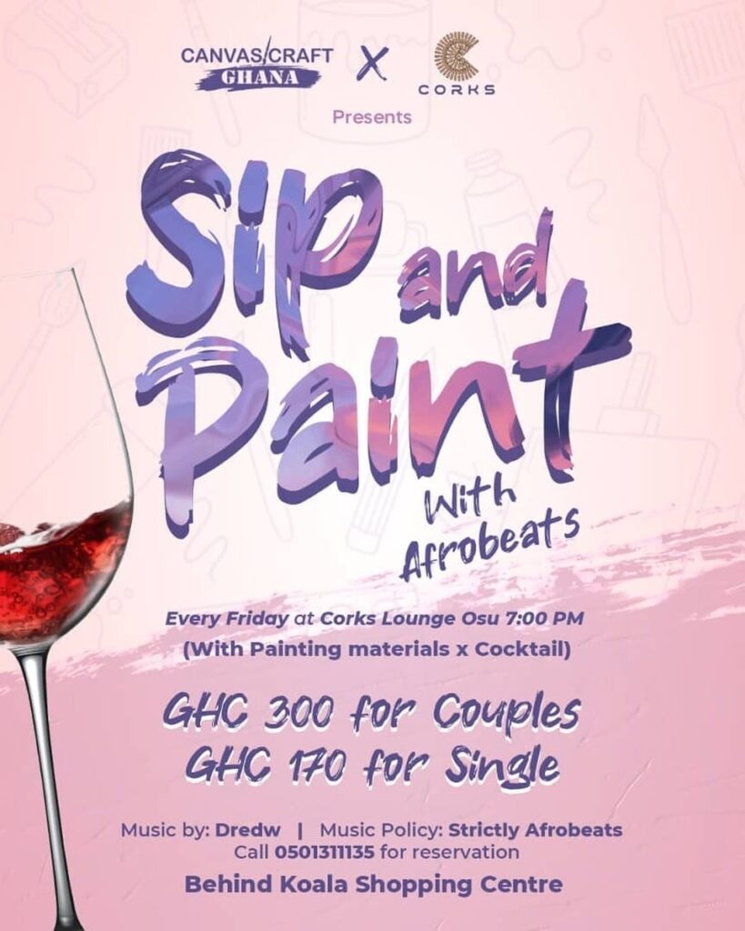 SIP & PAINT WITH AFROBEATS