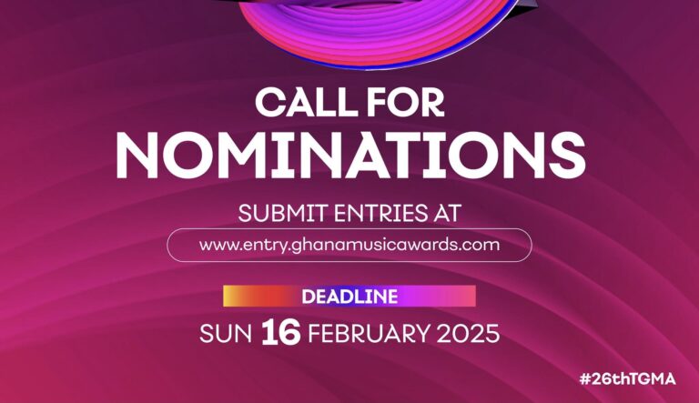 Nominations for the 2025 Telecel Ghana Music Awards are now open