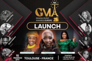 The 4th edition of the Ghana Music Awards Europe is set to launch in Toulouse, France