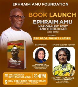 Ephraim Amu Book Launch!