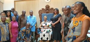 GTA officials pay courtesy call on Ga Mantse