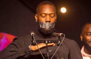 Tulenkey Reveals the Reason Behind His Taped Mouth Appearance at the 26th TGMAs