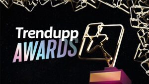 Trendupp Awards 2025 call for nominations official flyer featuring hashtag #5tillExplosive and categories for influencers and content creators across Africa.