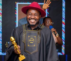 OB Amponsah takes top honours at the 2025 Ghana Comedy Awards