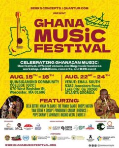 Ghana Music Festival Unveils New Dates and Expanded Venue Locations!