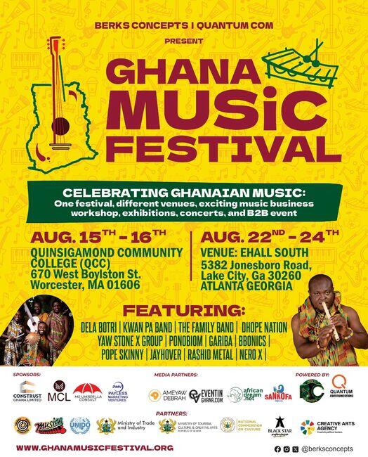 Ghana Music Festival 2025 official poster announcement