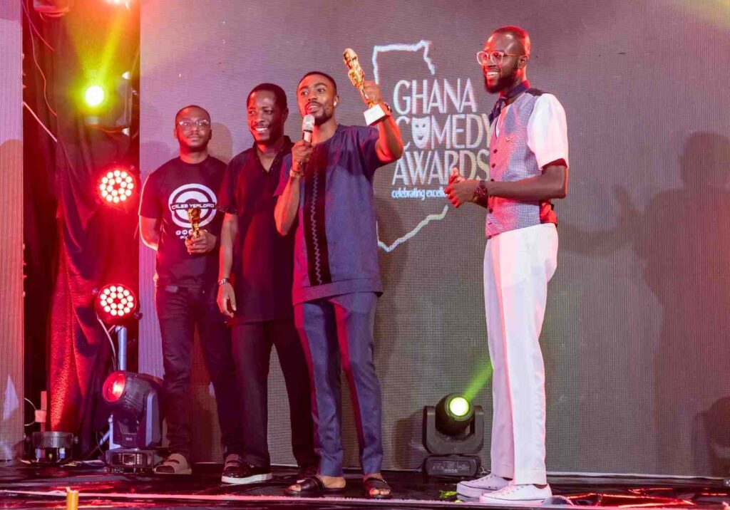 Ghana Comedy Awards 2025 ceremony at La Palm Royal Beach Hotel