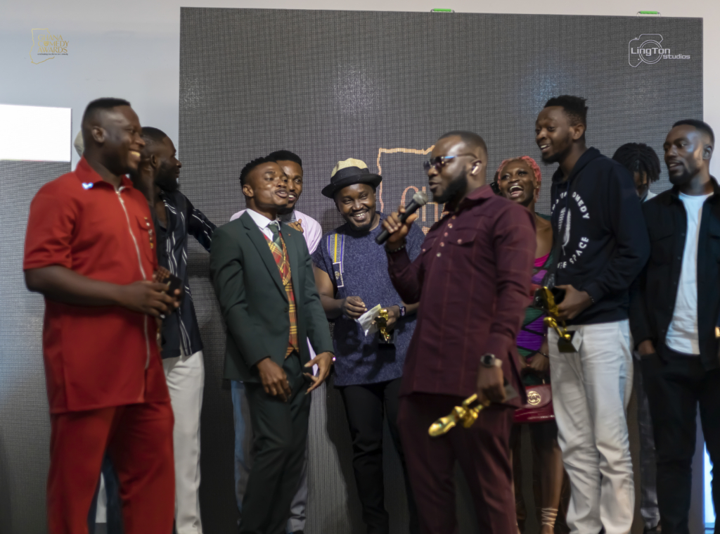 Ghana Comedy Awards 2025 ceremony at La Palm Royal Beach Hotel