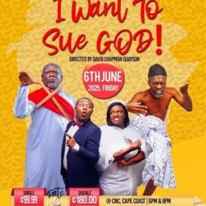 I WANT TO SUE GOD!