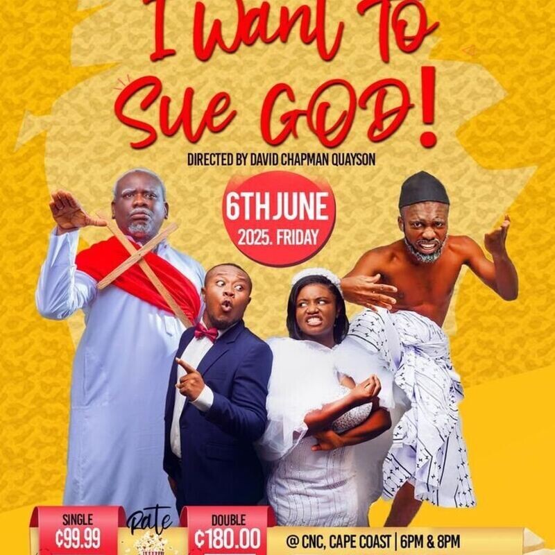 I WANT TO SUE GOD!
