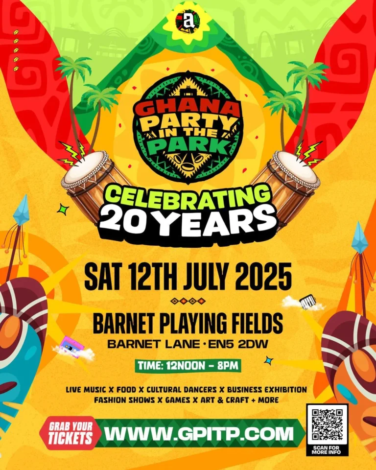 Ghana Party in the Park Celebrates 20th Anniversary with a Memorable Milestone Event