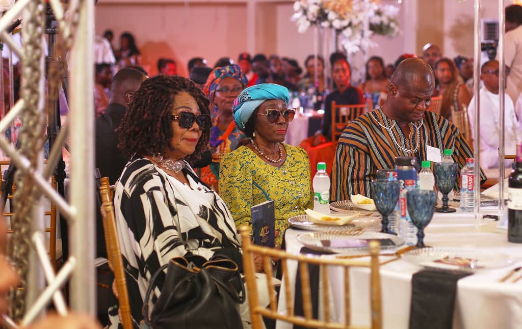 Guests gather at the 40th anniversary celebration of the W.E.B. Du Bois Memorial Centre in Accra, Ghana.