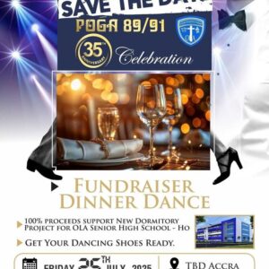 Fundraiser Dinner Dance (POGA 89/91)