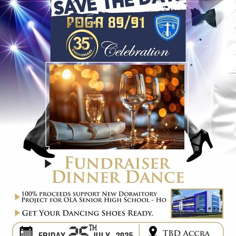 Fundraiser Dinner Dance (POGA 89/91)