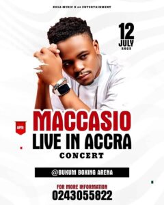 Maccasio Live in Accra