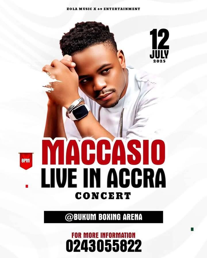 Maccasio Live in Accra