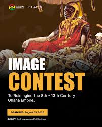Artist’s visual concept of the Ghana Empire for BSIFF Visual Heritage Project 2025