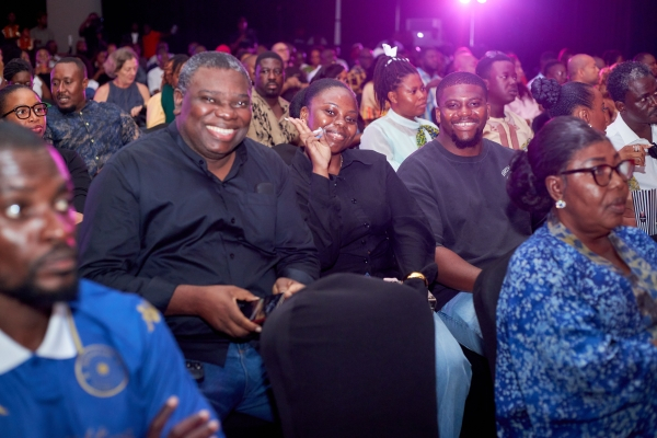 Attendees enjoy networking and entertainment at Akuna’s Accra celebration of Heads of State.