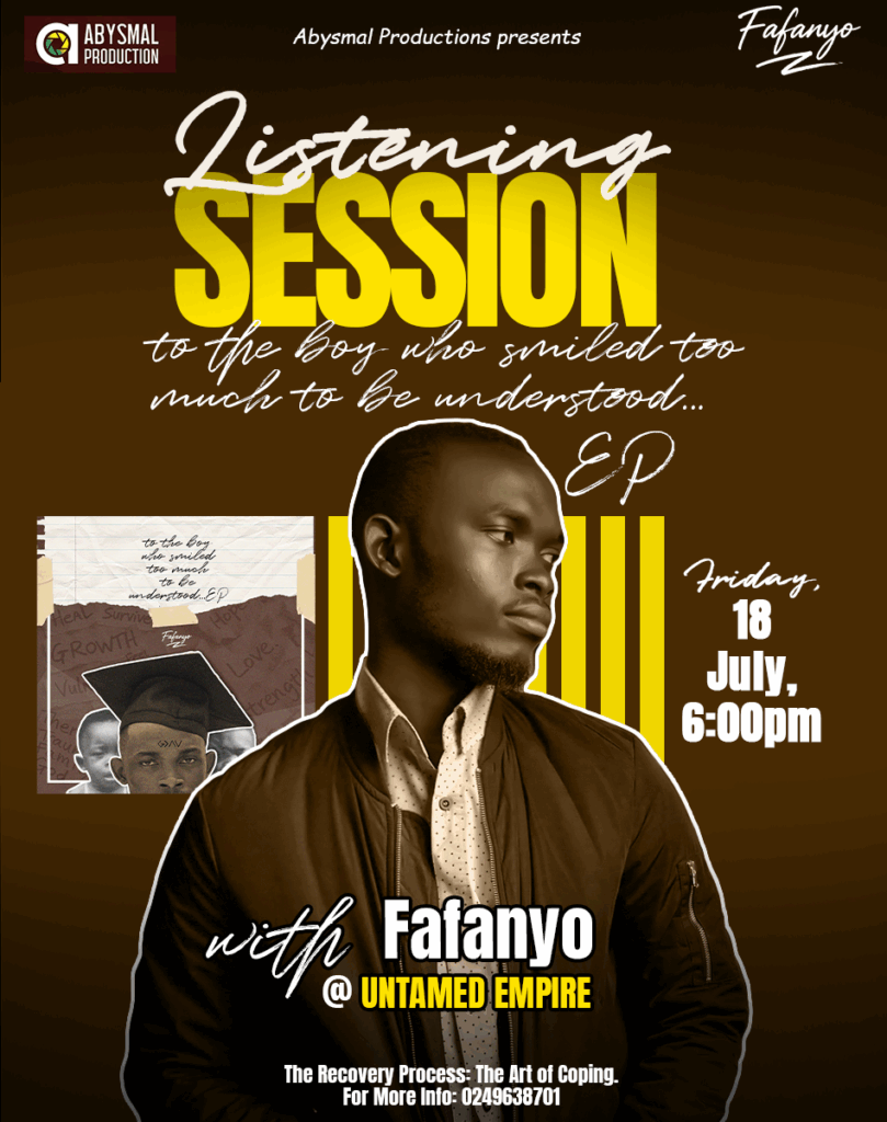 Listening Session of Fafanyo’s EP