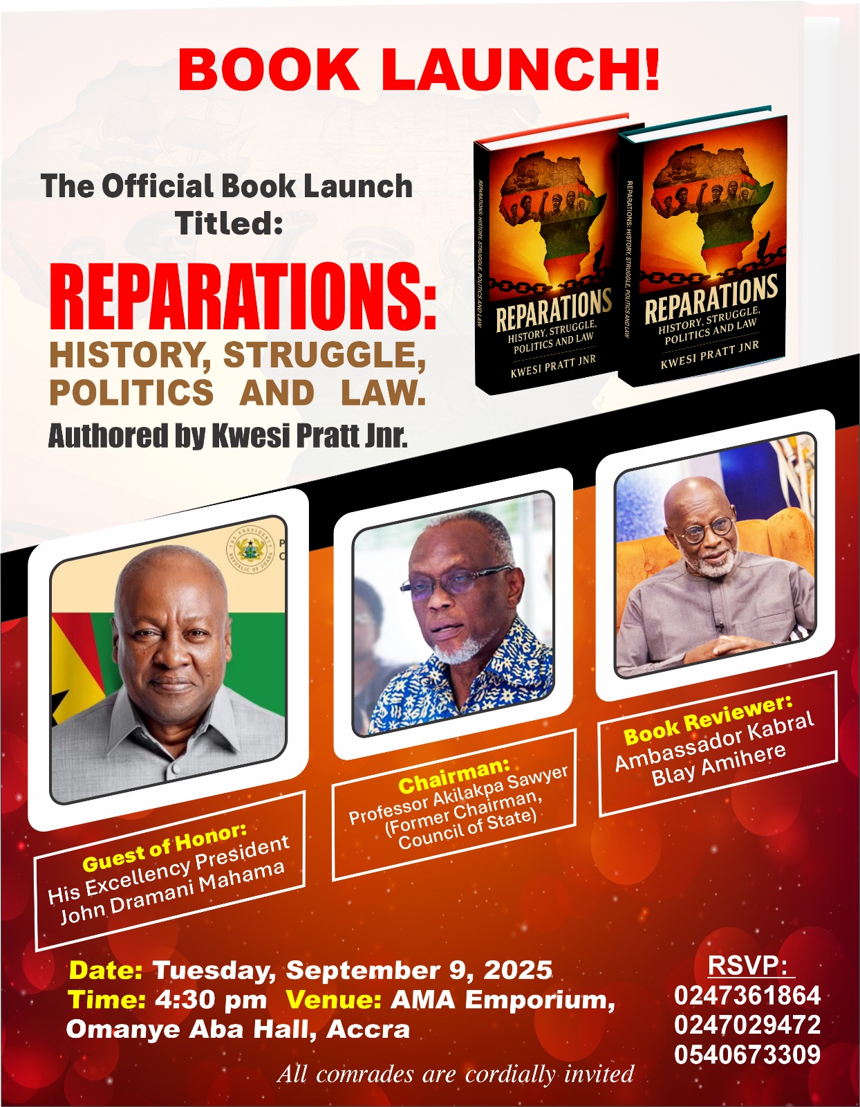 Reparations: History, Struggle, Politics and Law