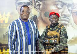 Burkina Faso Ambassador Honours Lil Win as Best Actor in Africa at ‘Captain Ibrahim Traore’ Premiere