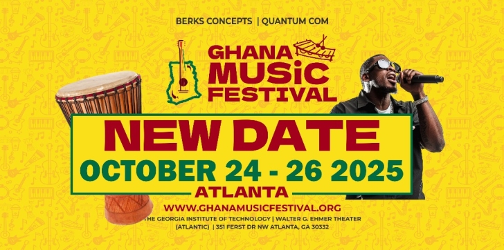 Ghana Music Festival 2025 rescheduled to October