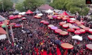 Huge Crowd Gathers as Asanteman Marks One-Week Observation of Late Queen Mother Nana Konadu Yiadom III
