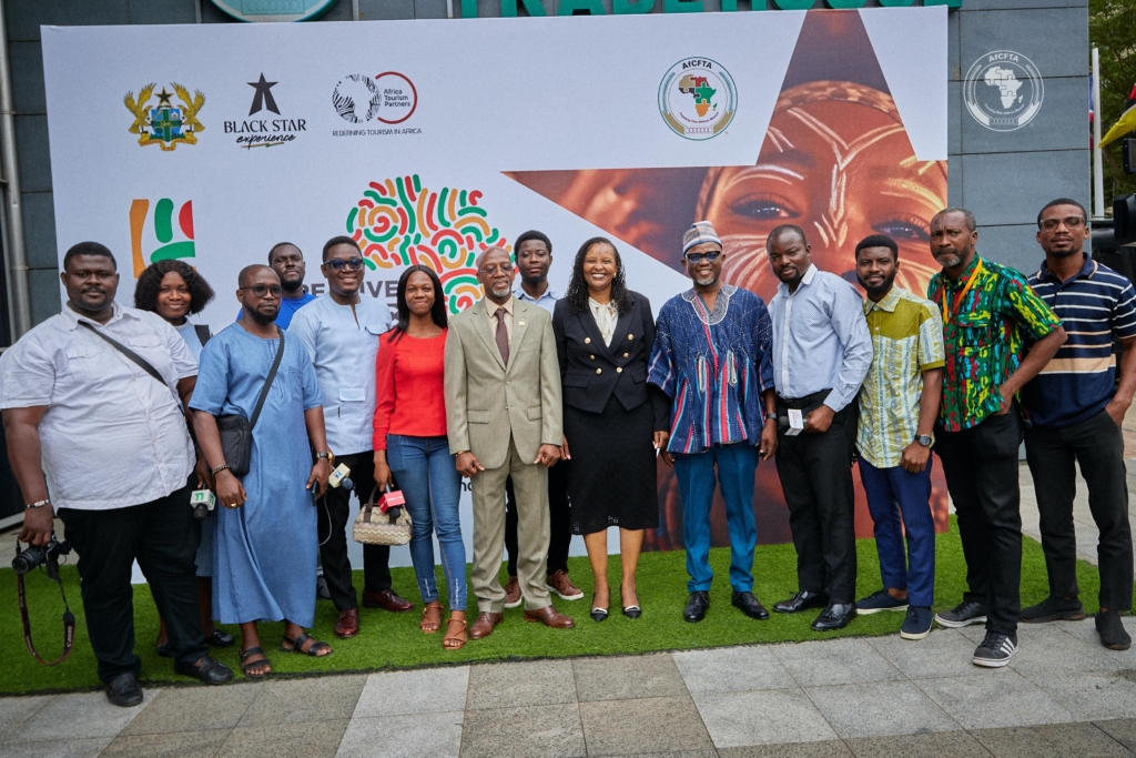 Stakeholders at Creatives Connect Afrika 2025 announcement in Ghana