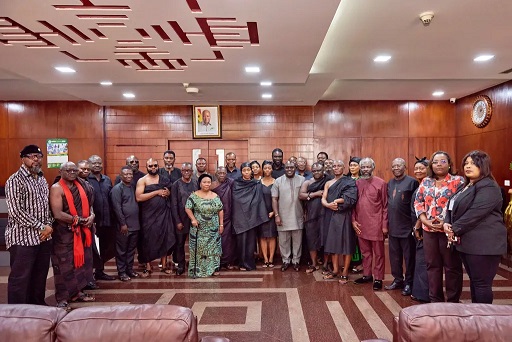 Family of Highlife musician Daddy Lumba officially informs government of his death at Jubilee House