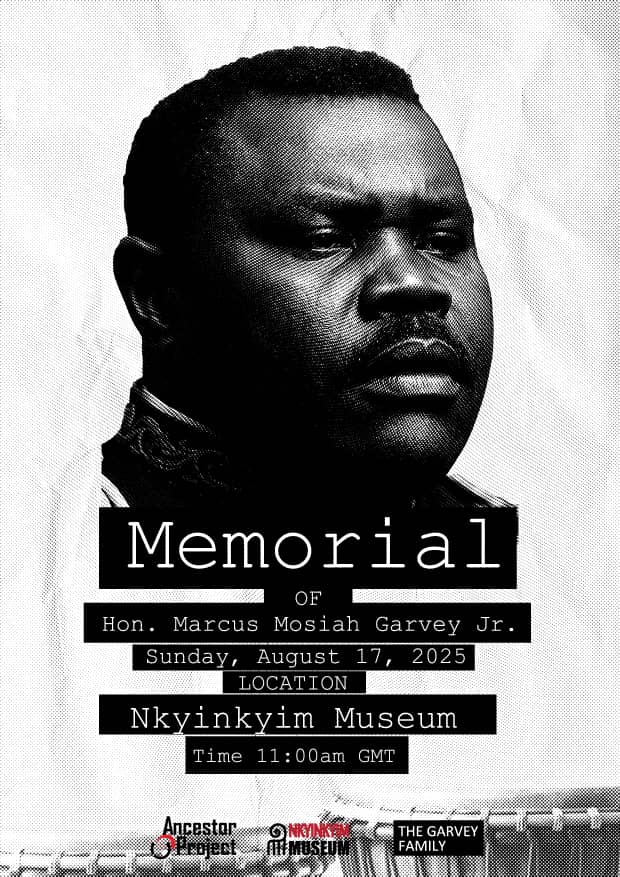 Memorial in Honor of Hon. Marcus Mosiah Garvey Jr.