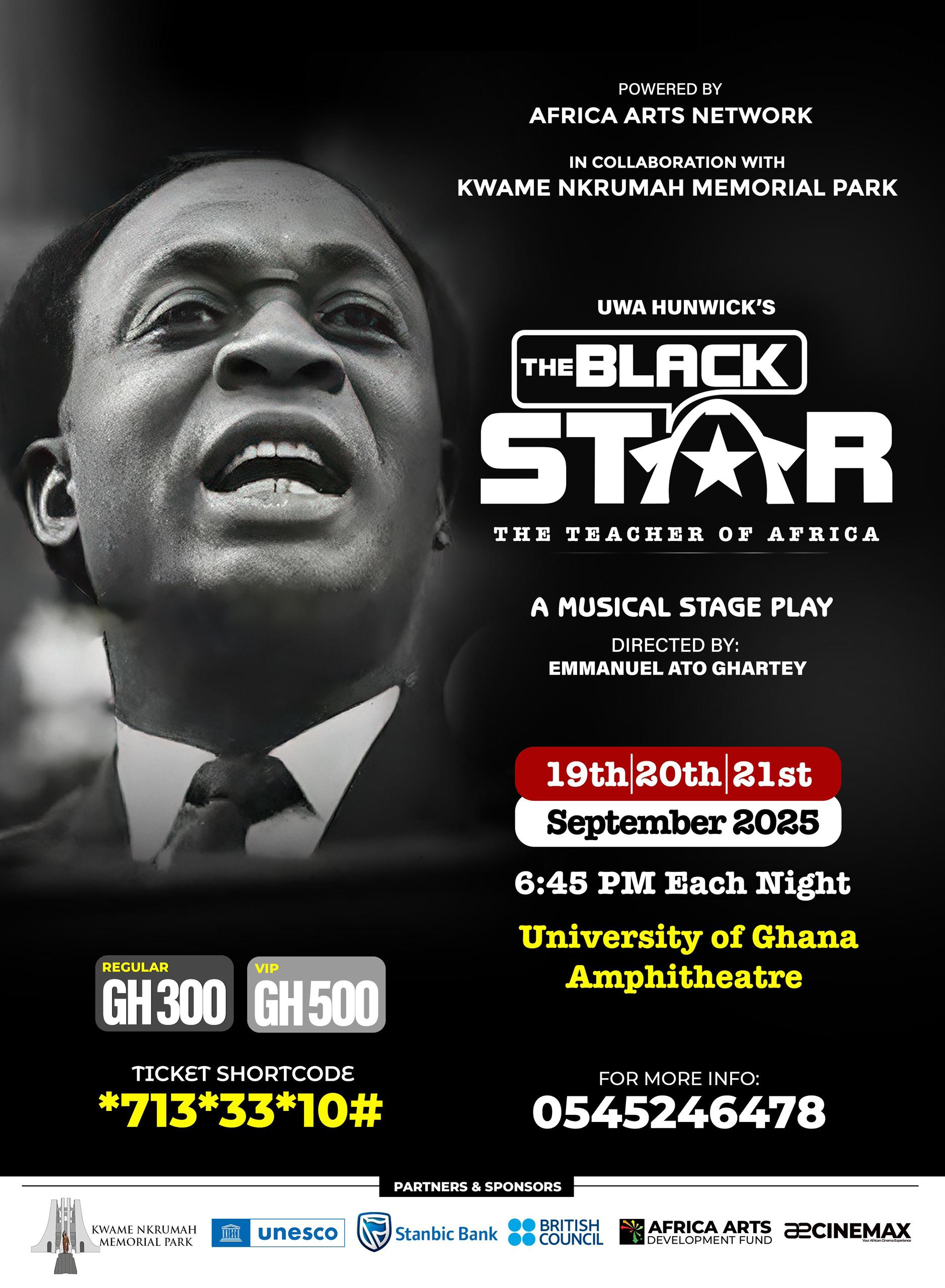 THE BLACK STAR - The Teacher of Africa (Stage Play)