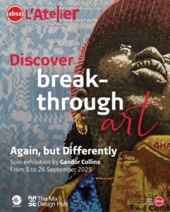 Absa Partners with L’Atelier Ambassador Gandor Collins for Solo Exhibition in Ghana