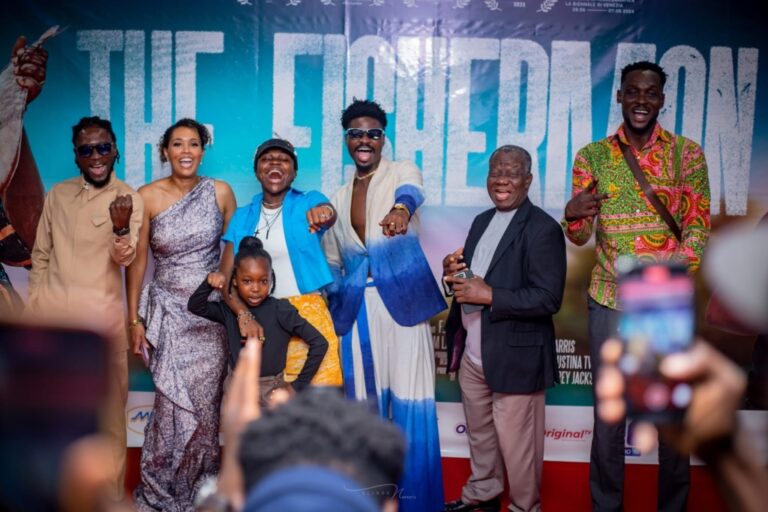 ‘The Fisherman’ Movie Premieres in Accra to Huge Crowd