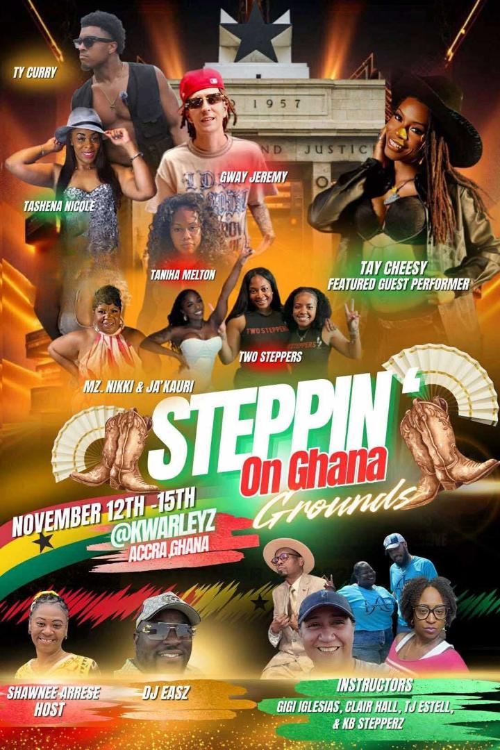 Steppin’ on Ghana Grounds – A Celebration of Dance, Music & Heritage