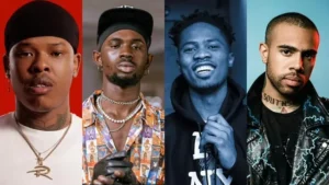 Nasty C has listed Black Sherif, Kwesi Arthur and Vic Mensa as his top three Ghanaian rappers