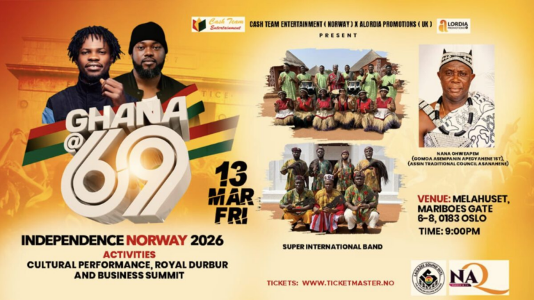 Ghana at 69: Independence Festivities Set to Light Up Norway