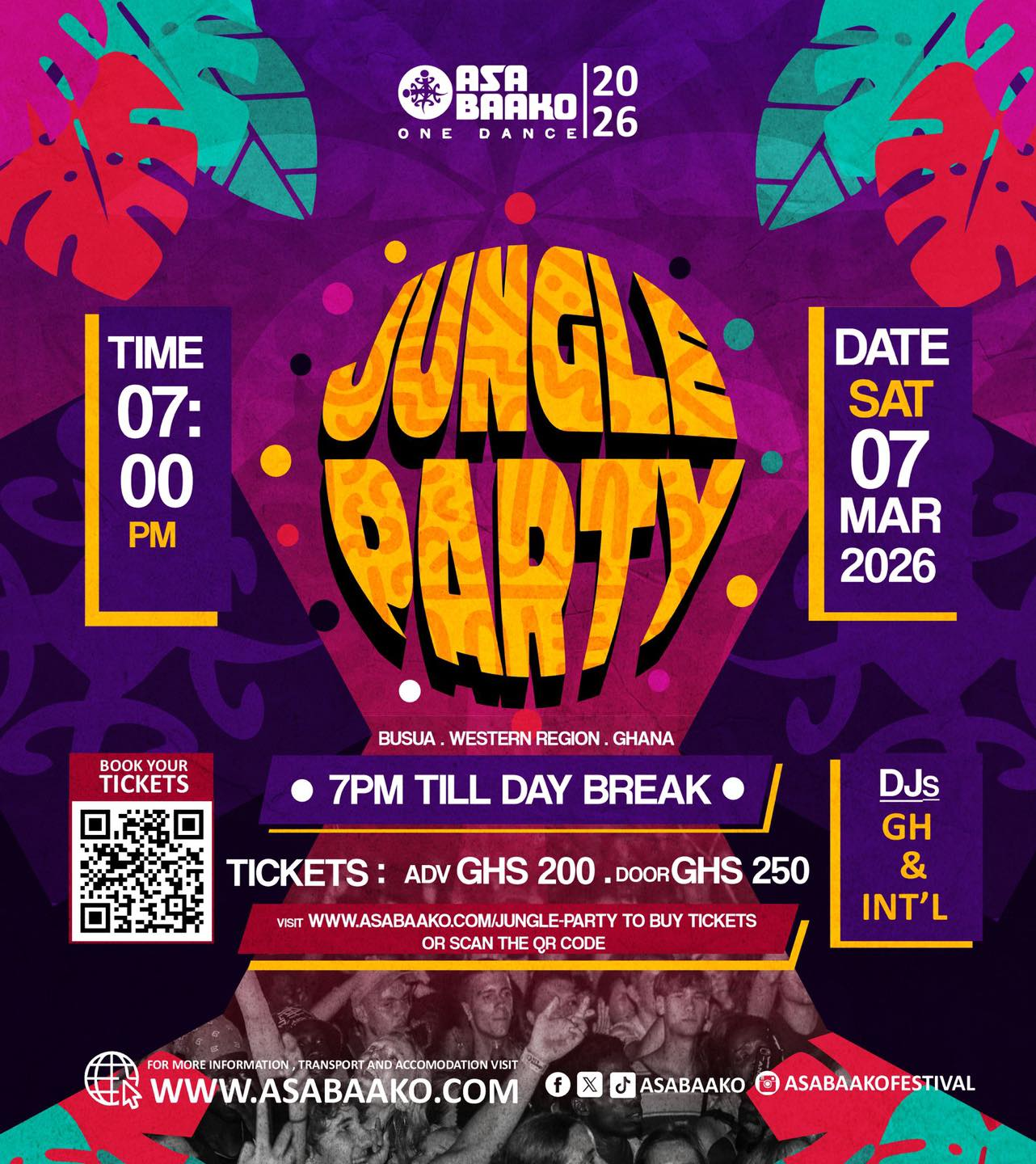 Asa Baako Jungle Party